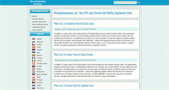 Desktop Screenshot of newbeginningseminar.com